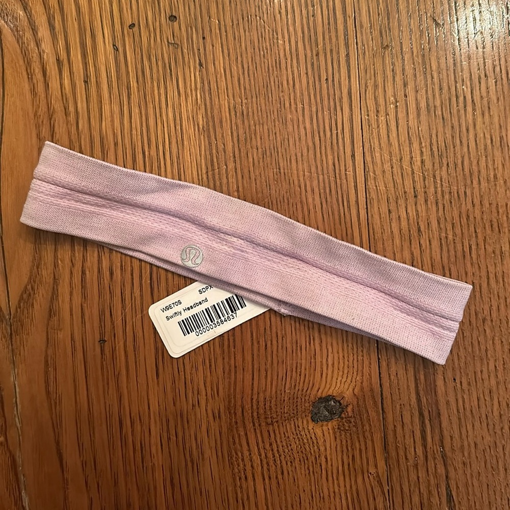 Lulu Lemon Violet Headband